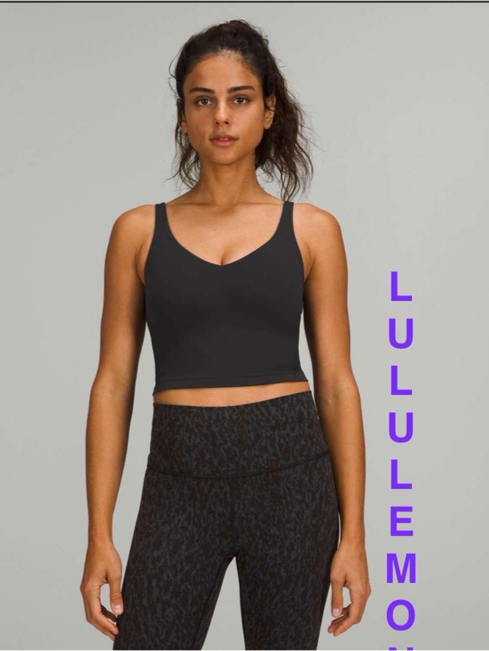 Lululemon | Align Crop Tank - Women’s 6 - Black